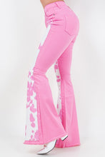 Load image into Gallery viewer, Rodeo Bell Bottom Jeans in Pink- Inseam 32&quot;
