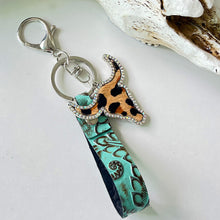 Load image into Gallery viewer, Rhinestone Bull Keychain
