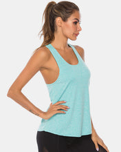 Load image into Gallery viewer, Full Size Scoop Neck Wide Strap Active Tank
