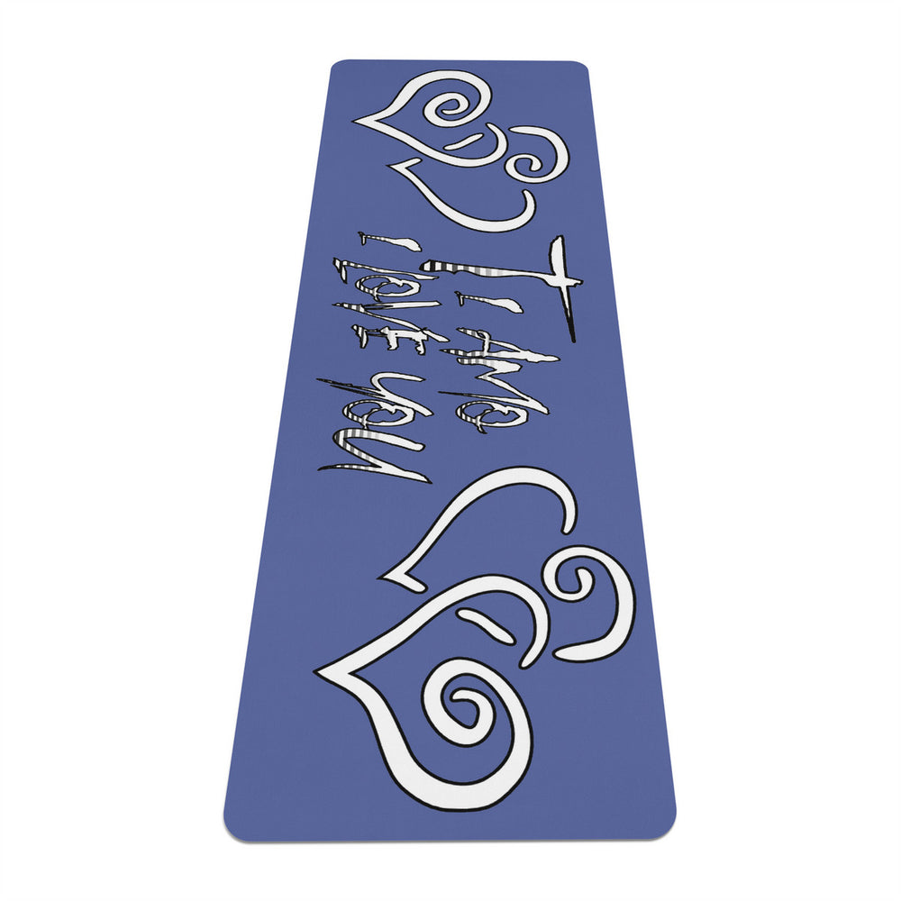 Ti Amo I love you - Exclusive Brand - Kashmir Blue - Yoga Mat