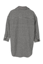 Load image into Gallery viewer, Houndtooth Long Shacket
