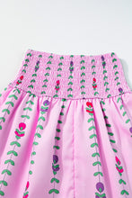 Load image into Gallery viewer, Smocked Printed High Waist Skirt
