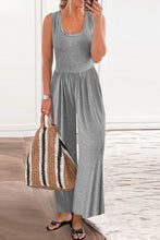 Load image into Gallery viewer, Full Size Scoop Neck Wide Strap Jumpsuit
