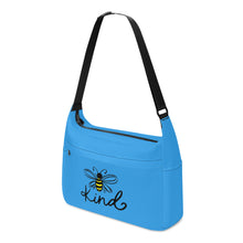 Load image into Gallery viewer, Ti Amo I love you - Exclusive Brand - Picton Blue 2 - Bee Kind - Journey Computer Shoulder Bag
