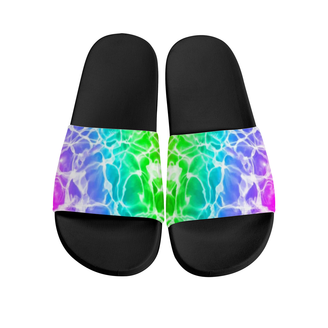 Ti Amo I love you - Exclusive Brand - Womens -Slide Sandals - Black Soles