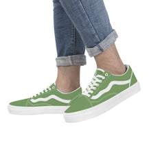 Load image into Gallery viewer, Ti Amo I love you - Exclusive Brand - Dusty Green - Low Top Flat Sneaker
