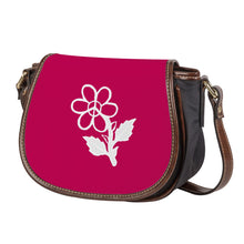 Load image into Gallery viewer, Ti Amo I love you - Exclusive Brand  - Lipstick 2 - White Daisy -  Saddle Bag
