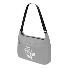 Load image into Gallery viewer, Ti Amo I love you - Exclusive Brand - Silver Chalice - White Daisy -  Journey Computer Shoulder Bag
