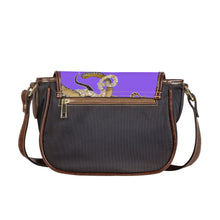 Load image into Gallery viewer, Ti Amo I love you - Exclusive Brand - Heliotrope 3 - Octopi - Saddle Bag
