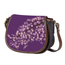 Load image into Gallery viewer, Ti Amo I love you-  Exclusive Brand - Bossanova 2 - Blossom - Saddle Bag
