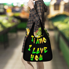 Load image into Gallery viewer, Ti Amo I love you - Exclusive Brand - Hip Hop Lettering - 3 Pcs Grocery Bags
