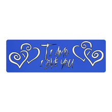 Load image into Gallery viewer, Ti Amo I love you - Exclusive Brand - Enchanting Sapphire - Yoga Mat
