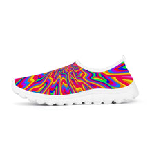 Load image into Gallery viewer, Ti Amo I love you - Exclusive Brand - Rainbow - Women&#39;s Mesh Running Shoes
