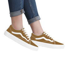 Load image into Gallery viewer, Ti Amo I love you - Exclusive Brand - Cocoa - Low Top Flat Sneaker
