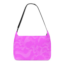 Load image into Gallery viewer, Ti Amo I love you - Exclusive Brand  - Deep Lavender Magenta Camouflage - Journey Computer Shoulder Bag
