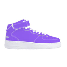 Load image into Gallery viewer, Ti Amo I love you - Exclusive Brand - Heliotrope 3 -  High Top Unisex Sneakers
