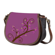 Load image into Gallery viewer, Ti Amo I love you - Exclusive Brand - Cannon Pink - Branch - Saddle Bag
