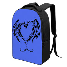 Load image into Gallery viewer, Ti Amo I love you - Exclusive Brand  - Neon Blue - Laptop Backpack
