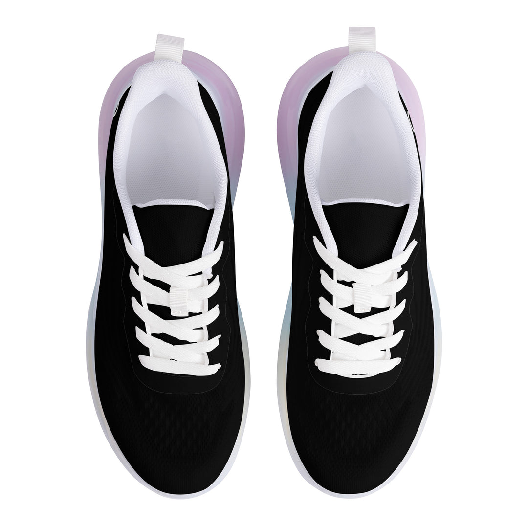 Ti Amo I love you Exclusive Brand  - Black - Women's Rainbow Atmospheric Cushion Running Shoes