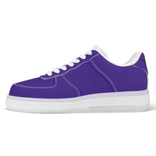 Load image into Gallery viewer, Ti Amo I love you - Exclusive Brand - Purple Monster - Skelton Hands with Heart - Transparent Low Top Air Force Leather Shoes
