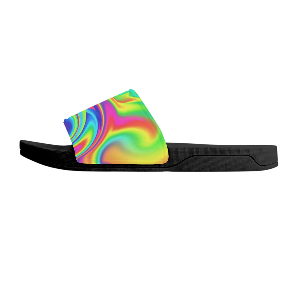 Ti Amo I love you - Exclusive Brand  - Womens  - Slide Sandals - Black Soles