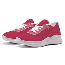 Load image into Gallery viewer, Ti Amo I love you - Exclusive Brand - Viva Magenta - Women&#39;s Mesh Gymnastics Chunky Sneakers
