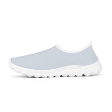 Load image into Gallery viewer, Ti Amo I love you - Exclusive Brand - Mystic - Double White Heart - Women&#39;s Mesh Running Shoes - White Soles
