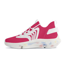 Load image into Gallery viewer, Ti Amo I love you - Exclusive Brand - Cerise Red 2 - Mens / Womens - Air Max React Sneakers - White Soles

