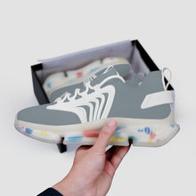 Load image into Gallery viewer, Ti Amo I love you - Exclusive Brand - Regent Grey - Mens / Womens - Air Max React Sneakers - White Soles
