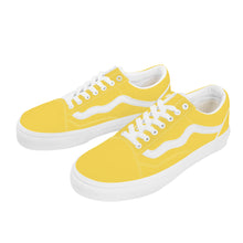 Load image into Gallery viewer, Ti Amo I love you - Exclusive Brand - Mustard Yellow - Low Top Flat Sneaker
