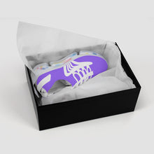 Load image into Gallery viewer, Ti Amo I love you - Exclusive Brand - Heliotrope 3 - Mens / Womens - Air Max React Sneakers - White Soles
