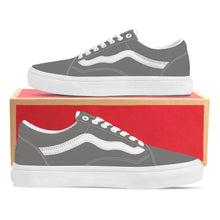 Load image into Gallery viewer, Ti Amo I love you - Exclusive Brand - Concord Gray- Low Top Flat Sneaker
