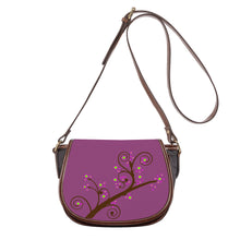 Load image into Gallery viewer, Ti Amo I love you - Exclusive Brand - Cannon Pink - Branch - Saddle Bag
