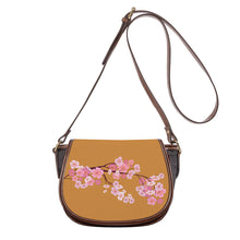 Load image into Gallery viewer, Ti Amo I love you - Exclusive Brand  - Tiger Eye - Cherry Blossom - Saddle Bag
