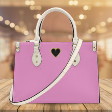 Load image into Gallery viewer, Ti Amo I love you - Exclusive Brand - Pinky Tascadero - Luxury Womens PU Tote Bag - Cream Straps
