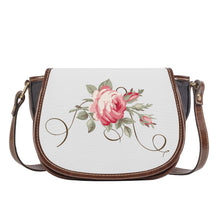 Load image into Gallery viewer, Ti Amo I love you - Exclusive Brand - Concrete - Rose -  Saddle Bag
