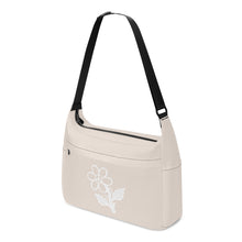 Load image into Gallery viewer, Ti Amo I love you - Exclusive Brand - Pearl Bush - White Daisy - Journey Computer Shoulder Bag
