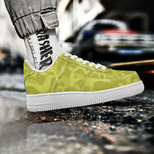 Load image into Gallery viewer, Ti Amo I love you  - Exclusive Brand - Tacha, Putty, Olive Green Camouflage -  Low Top Unisex Sneakers
