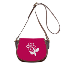 Load image into Gallery viewer, Ti Amo I love you - Exclusive Brand  - Lipstick 2 - White Daisy -  Saddle Bag
