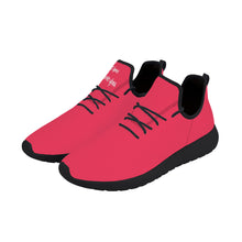 Load image into Gallery viewer, Ti Amo I love you - Exclusive Brand - Radical Red - Lightweight Mesh Knit Sneakers - Black Soles
