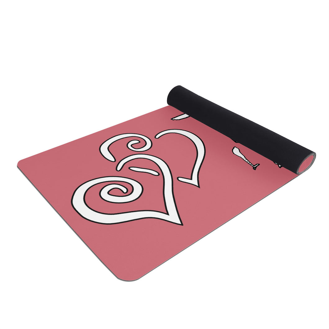 Ti Amo I love you - Exclusive Brand - Dusky Rose - Yoga Mat