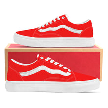 Load image into Gallery viewer, Ti Amo I love you - Exclusive Brand - Red - Low Top Flat Sneaker
