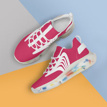 Load image into Gallery viewer, Ti Amo I love you - Exclusive Brand - Cerise Red 2 - Mens / Womens - Air Max React Sneakers - White Soles
