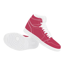 Load image into Gallery viewer, Ti Amo I love you - Exclusive Brand - Viva Magenta - High Top Synthetic Leather Sneaker
