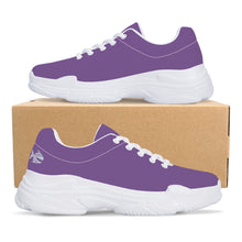 Load image into Gallery viewer, Ti Amo I love you - Exclusive Brand - Dusty Purple - Angry Fish - Chunky Sneakers - White Soles
