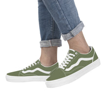 Load image into Gallery viewer, Ti Amo I love you - Exclusive Brand - Ash Olive - Low Top Flat Sneaker
