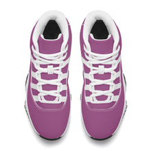 Load image into Gallery viewer, Ti Amo I love you - Exclusive Brand - Cannon Pink - Skeleton Hands with Heart - High Top Air Retro Sneakers - White Laces
