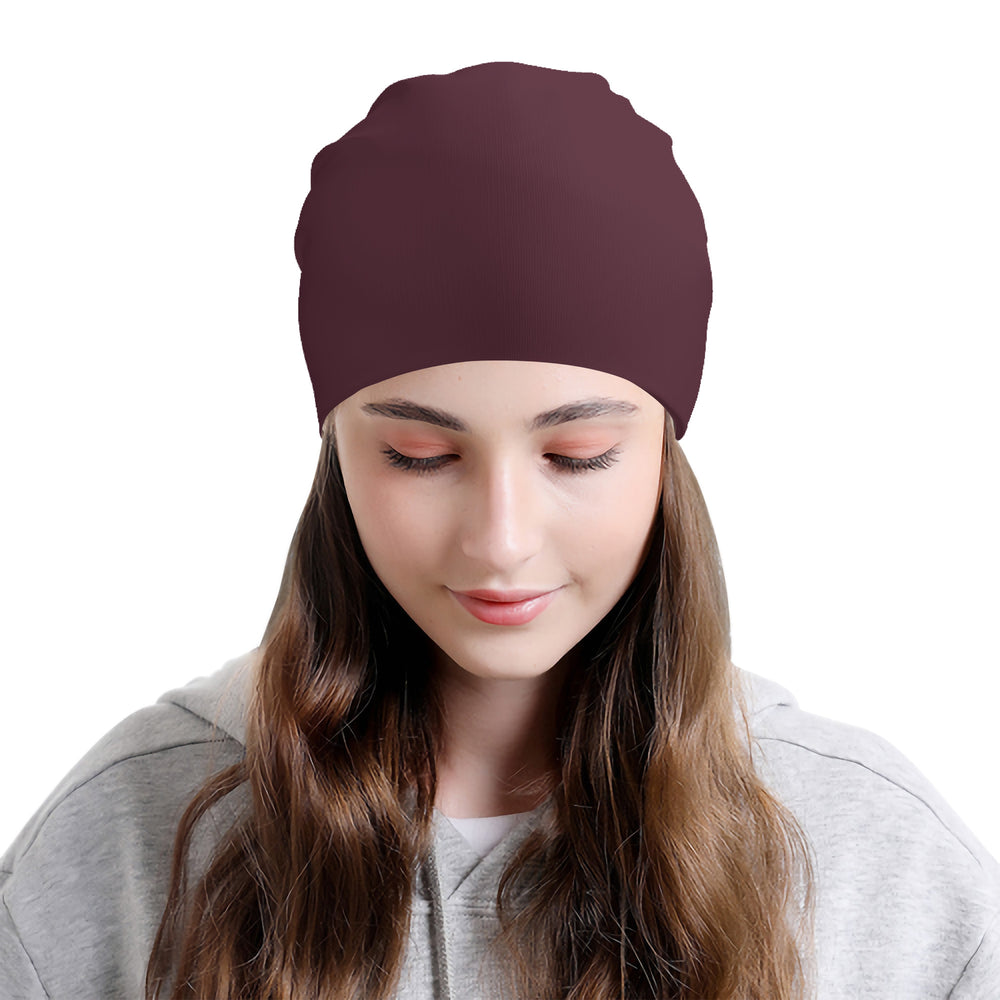 Ti Amo I love you - Exclusive Brand  - Livid Brown - Adult Knitted Beanie - Silk