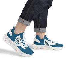 Load image into Gallery viewer, Ti Amo I love you - Exclusive Brand - Blumine - Mens / Womens - Air Max React Sneakers - White Soles
