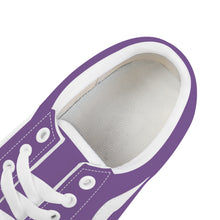 Load image into Gallery viewer, Ti Amo I love you - Exclusive Brand - Dusty Purple - Low Top Flat Sneaker
